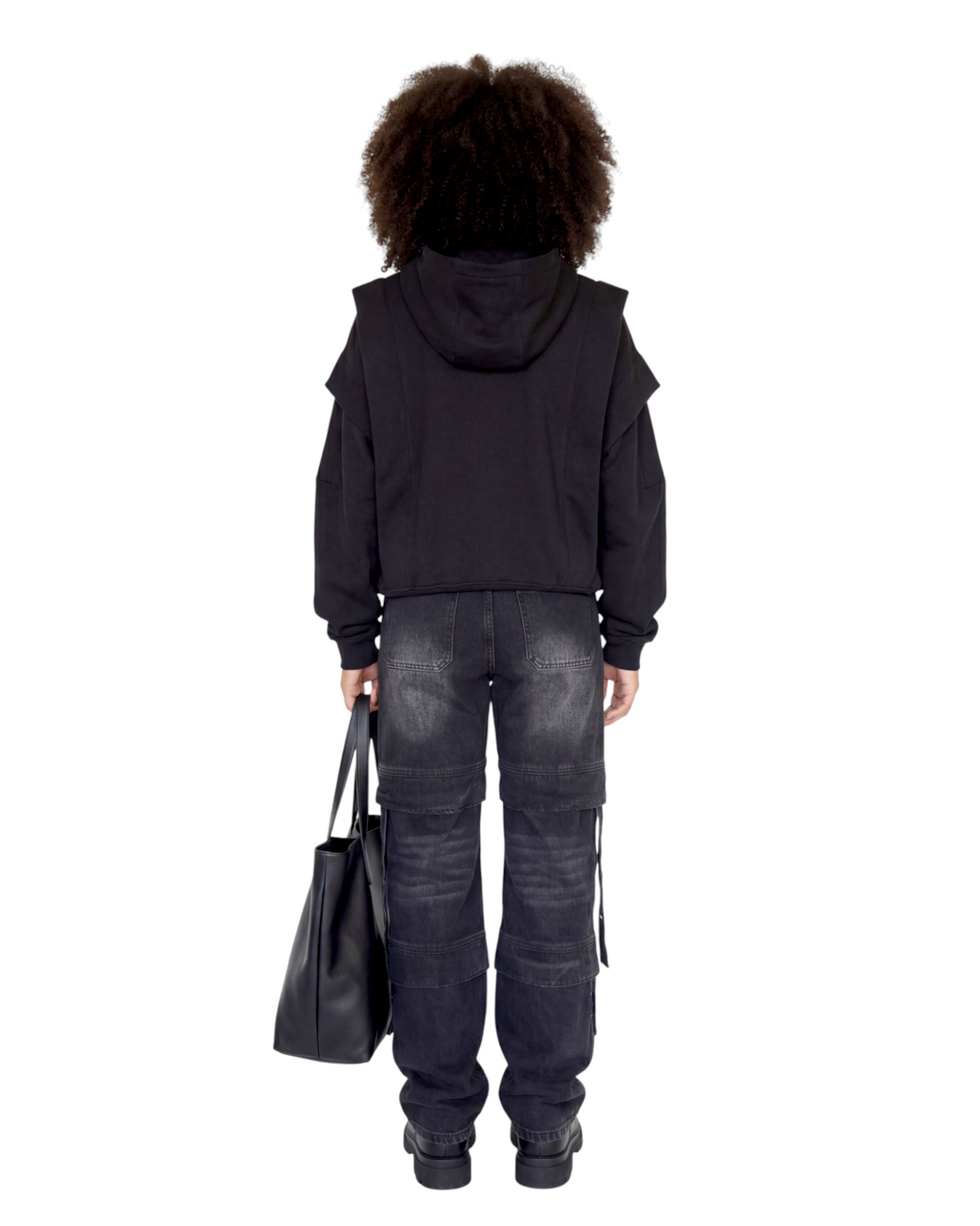 ORO Agbada Hoodie – Black